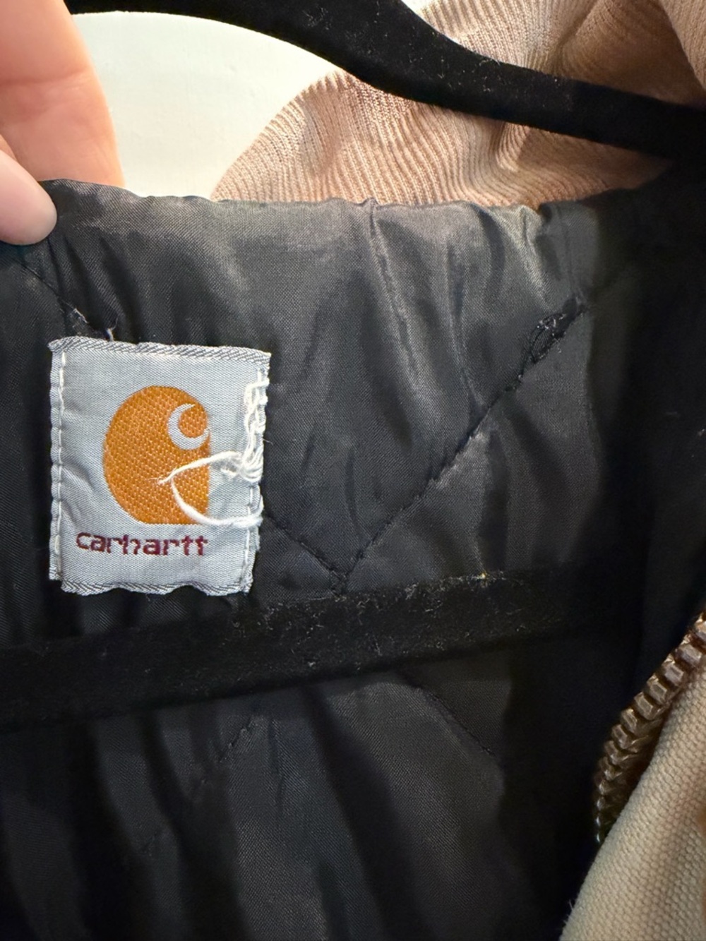 Vintage Carhartt Detroit Jacket Mens Extra Large Brown J02 BRN 80s Made in USA - Picture 13 of 15